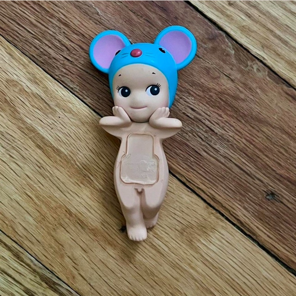 Sonny Angel Blue mouse hipper (unused)